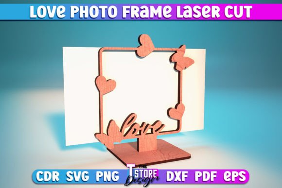 Download Love Photo Frame Laser Cut SVG | Love - Premium Resources