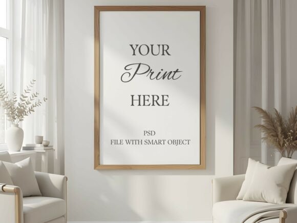 Download Luxury Minimalist Living Room Mockup - Luxury Collection