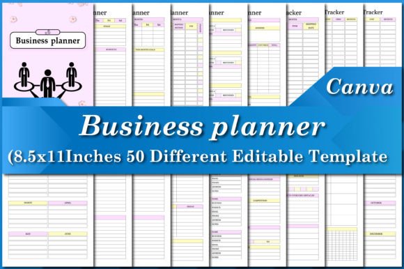 Download Business Planner Canva Templates - Premium Resources