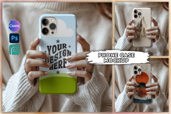 Download Canva Phone Case Mockup Drag and Drop - Case mockup Collection