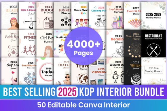 Download Best Selling 2025 Canva Interior Bundle - Premium Bundle