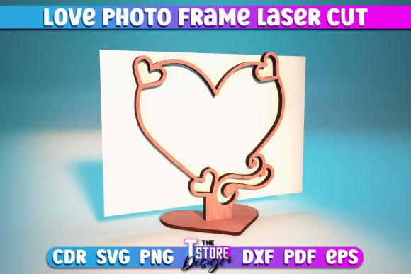 Download Love Photo Frame Laser Cut SVG | Love - Premium Resources
