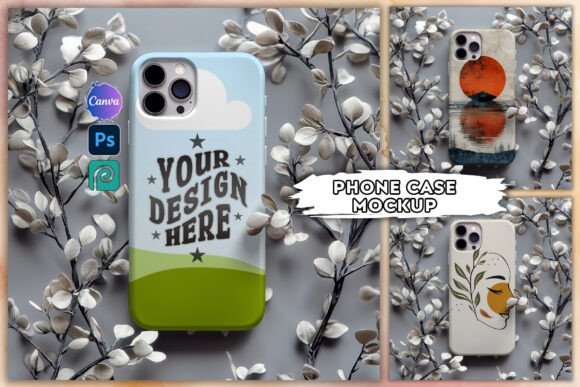 Download IPhone Case Mockup Canva Phone Template - Case mockup Collection