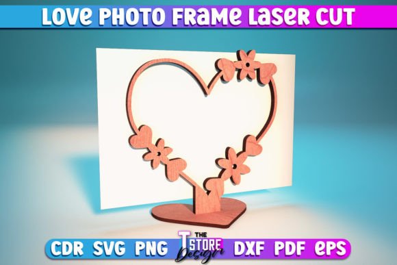 Download Love Photo Frame Laser Cut SVG | Love - Premium Resources