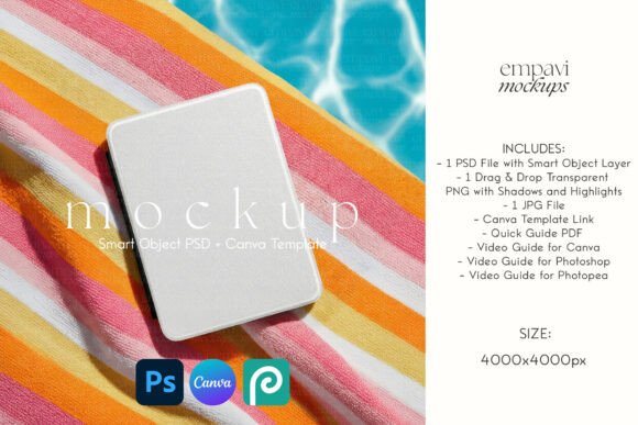 Download Kindle Case Mockup - Case mockup Collection