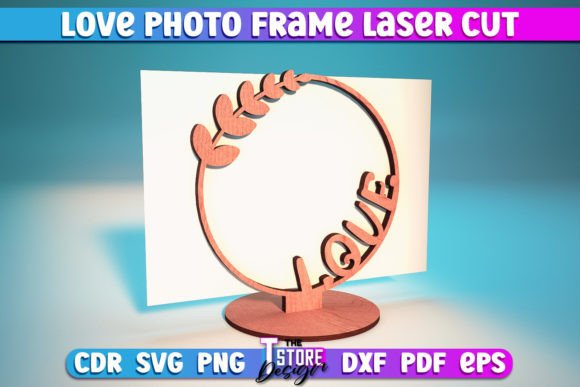 Download Love Photo Frame Laser Cut SVG | Love - Premium Resources